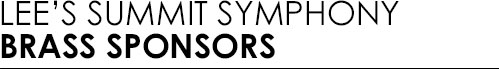 Brass Sponsors