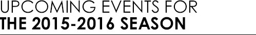 Upcoming Events